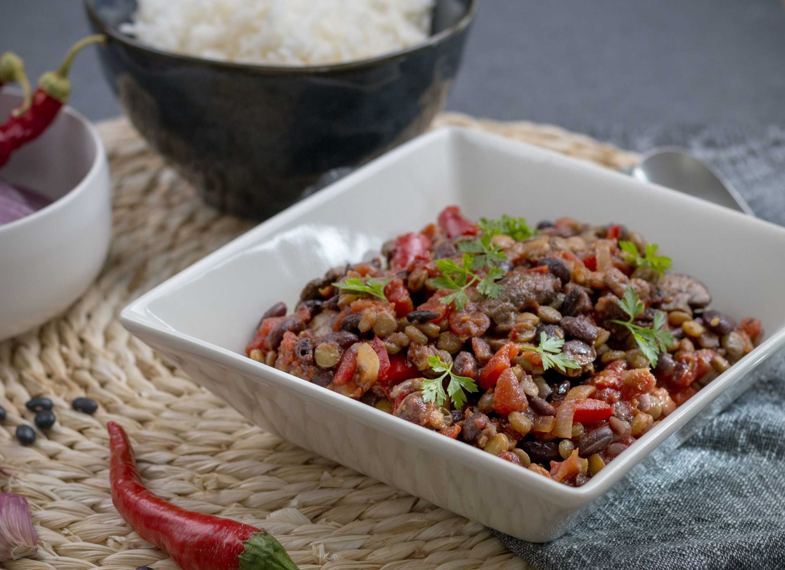Linzen bonen chili