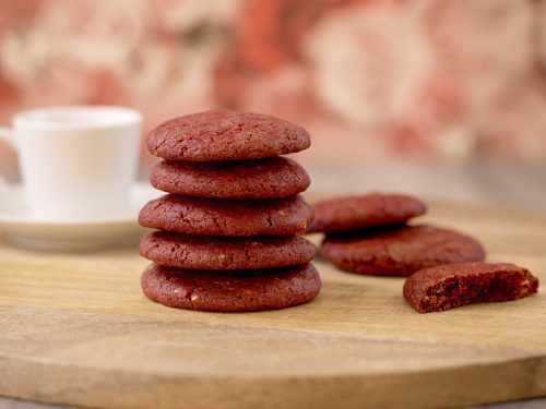 Red velvet koekjes