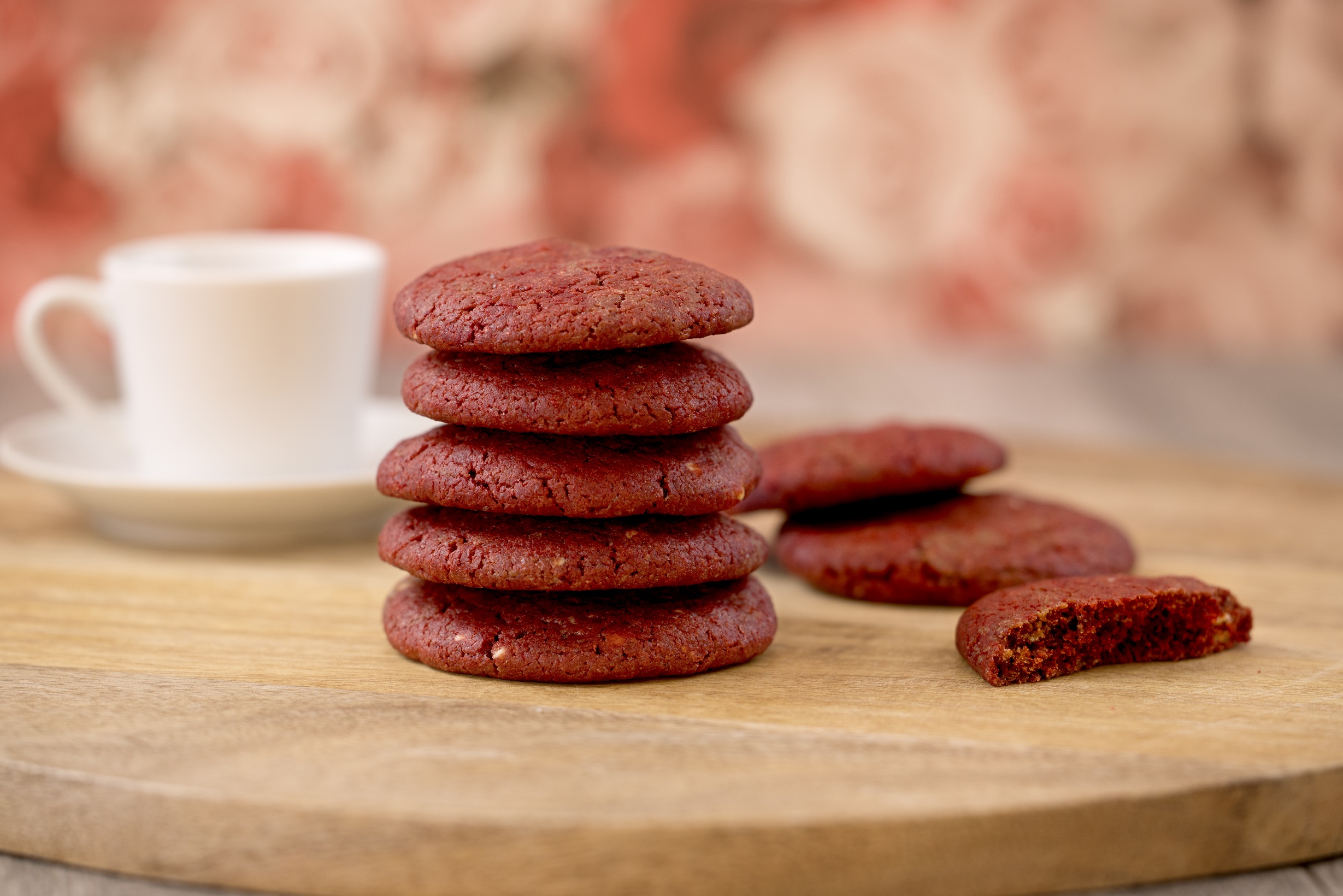 Red velvet koekjes